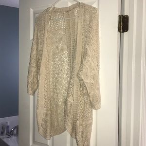 Women’s cream cardigan